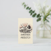 マッサージセラピーヒーリングハンズエネルギースパウェルネス 予約カード (スタンド正面)