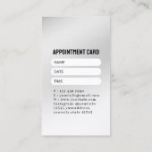 マッサージセラピーヒーリングハンズエネルギースパウェルネス 予約カード (裏面)