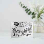 マッサージセラピーヒーリングハンズエネルギースパウェルネス 割引カード (スタンド正面)