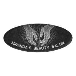 マッサージセラピーヒーリングハンズエネルギースパウェルネス 名札