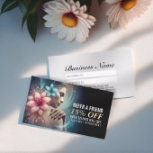 マッサージセラピーヒーリングハンズエネルギースパウェルネス 紹介カード