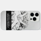 マッサージセラピーヒーリングハンズエネルギースパウェルネス Case-Mate iPhoneケース (裏面 (横))