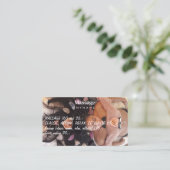 マッサージセラピーヒーリングハンズボタニカルヘルススパ 名刺 (スタンド正面)