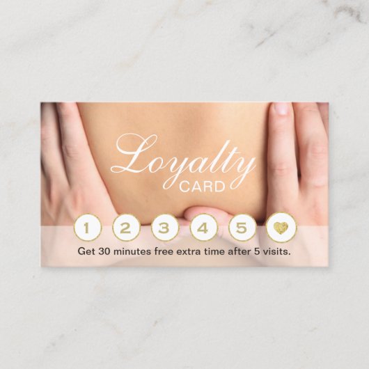 マッサージセラピープロフェッショナルセラピストロイヤリティ ロイヤリティカード (正面)