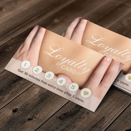 マッサージセラピープロフェッショナルセラピストロイヤリティ ロイヤリティカード