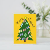 マッサージセラピーメリークリスマスギフト シーズンポストカード (スタンド正面)