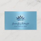 マッサージセラピーモダンブルーロータスサロンスパ 名刺 (正面)