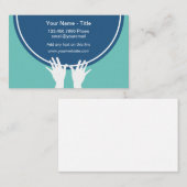 マッサージセラピーモダン名刺 名刺 (正面/裏面)