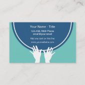 マッサージセラピーモダン名刺 名刺 (正面)