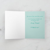 マッサージセラピー卒業祝いMT帽子 カード (内部)