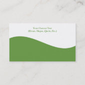 マッサージセラピー名刺 名刺 (裏面)