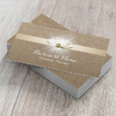 マッサージセラピー白熱［赤熱］光を放つロータスヒーリングサロンラップ 名刺