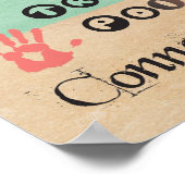 マッサージセラピー言葉ポスター ポスター (角)