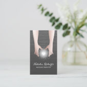 マッサージセラピー霊気エナジーヒーリングハンド 名刺 (スタンド正面)