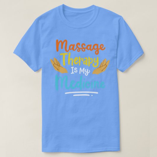 マッサージセラピー1 Tシャツ (デザイン正面)