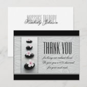 マッサージセラピー スパ サロン 感謝クーポン ポストカード (正面/裏面)