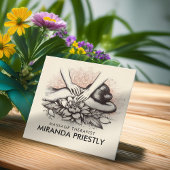 マッサージセラピー ヒーリングハンド エナジースパ ウェルネス スクエア名刺