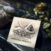 マッサージセラピー ヒーリングハンド エナジースパ ウェルネス スクエア名刺