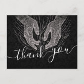 マッサージセラピー ヒーリングハンド エナジースパ ウェルネス ポストカード (正面)