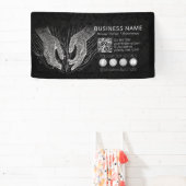 マッサージセラピー ヒーリングハンド エナジースパ ウェルネス 横断幕 (インサイチュ)