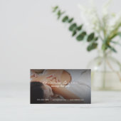 マッサージセラピー | 健康衛生 名刺 (スタンド正面)