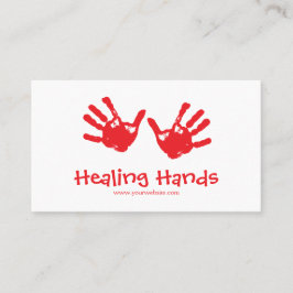 マッサージセラピー 名刺