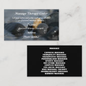 マッサージセラピー#2 名刺 (正面/裏面)