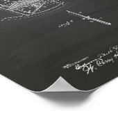 マッサージチェア1900特許アートシャルボード ポスター (角)