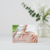 マッサージハンド付き紹介カード 紹介カード (スタンド正面)