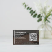 マッサージホリスティック霊気リフレクソロジーカイロプラクティック 名刺 (スタンド正面)