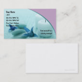 マッサージユニークデザイン 名刺 (正面/裏面)