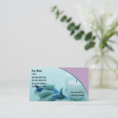 マッサージユニークデザイン 名刺 (スタンド正面)