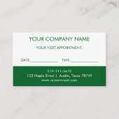 マッサージリマインダーカード エンクロージャーカード (正面)