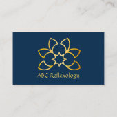 マッサージ代替ホリスティックスパセラピー 名刺 (裏面)