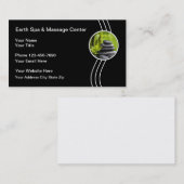 マッサージ及び美しいスパ 名刺 (正面/裏面)