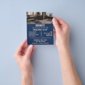 マッサージ台、マッサージセラピー、マッサージパーラー チラシ (手)