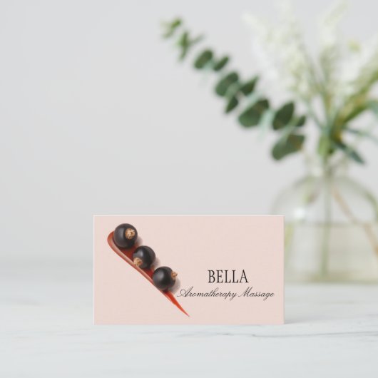 マッサージ名刺 名刺 (スタンド正面)