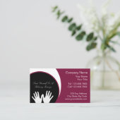 マッサージ名刺 名刺 (スタンド正面)