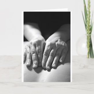 マッサージ手 カード