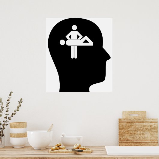 マッサージ考えについて ポスター (キッチン)