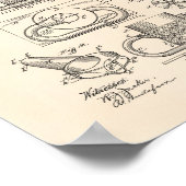 マッサージ装置1900特許古参ピーパー ポスター (角)