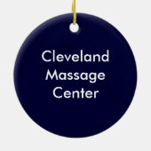 マッサージ進行中陰陽ドアハンガー セラミックオーナメント (裏面)