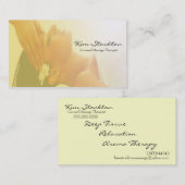 マッサージ 名刺 (正面/裏面)