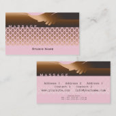 マッサージ – 名刺 (正面/裏面)