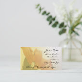 マッサージ 名刺 (スタンド正面)