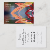 マッサージTherapis… 予約カード (正面/裏面)