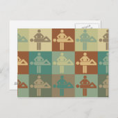 マッサーポップ・アートのジ ポストカード (正面/裏面)