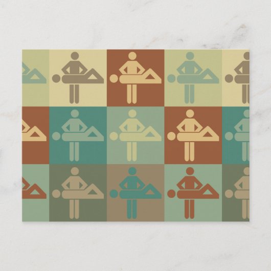 マッサーポップ・アートのジ ポストカード (正面)