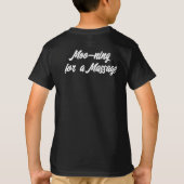 マッサーモージ用のニング Tシャツ (裏面)