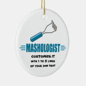 マッシュおもしろいポテト セラミックオーナメント (右)